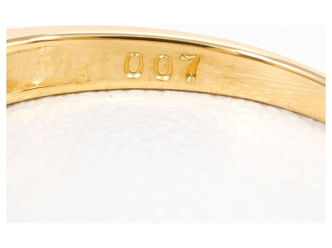 Autre Marque 18K Gelbgold-Ring mit Diamant Golden - Ansicht 4