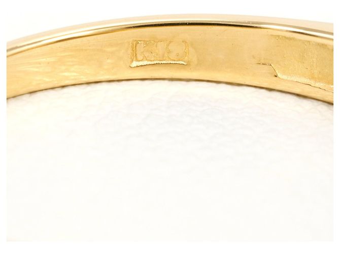 Autre Marque 18K Gelbgold-Ring mit Diamant Golden - Ansicht 5