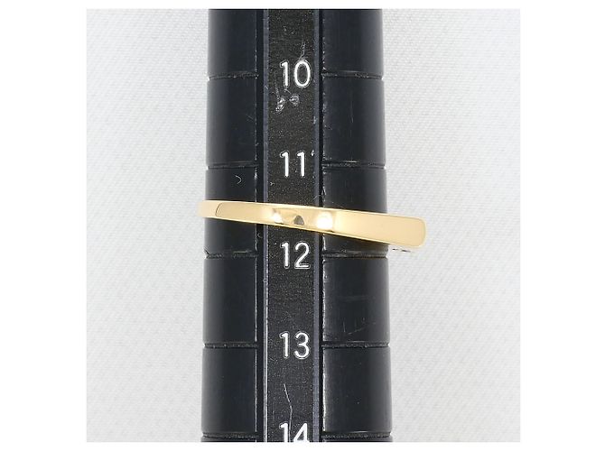 Autre Marque 18K Gelbgold-Ring mit Diamant Golden - Ansicht 7