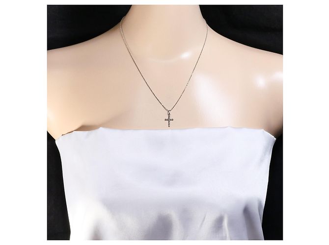 Autre Marque Collana in oro bianco 18K D'oro - vista 5