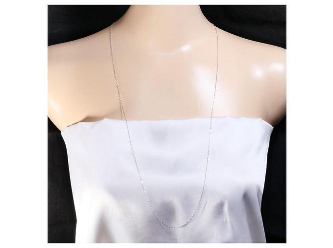 Autre Marque Collana in oro bianco 18K D'oro - vista 4