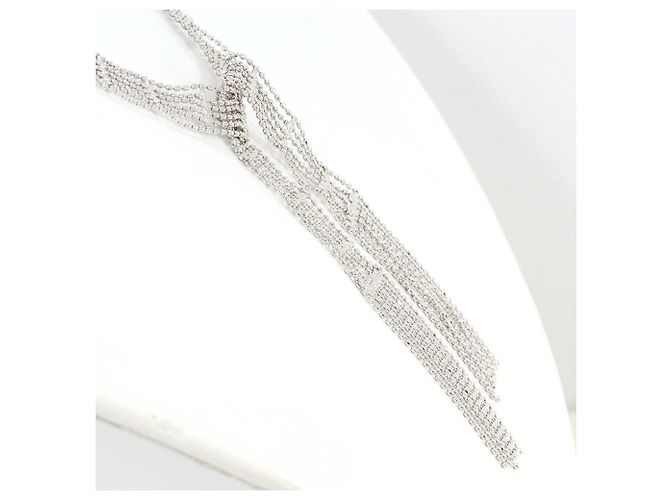 Autre Marque Collar de oro blanco de 18K Dorado - vista 2