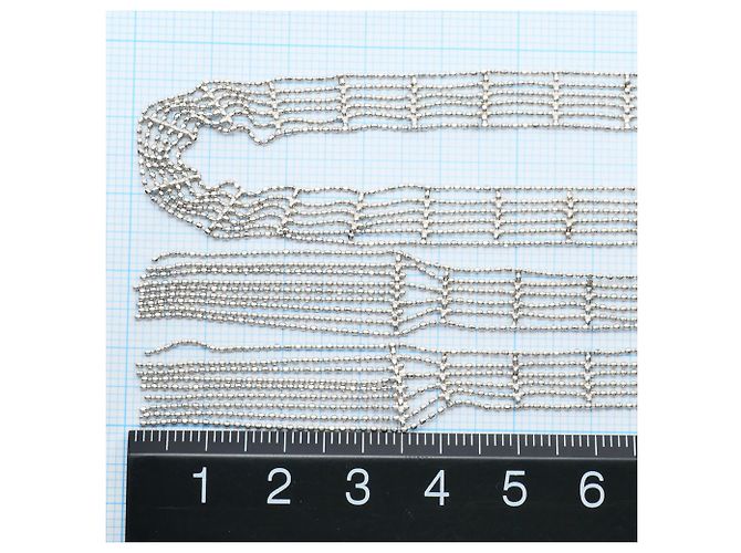 Autre Marque Collar de oro blanco de 18K Dorado - vista 4