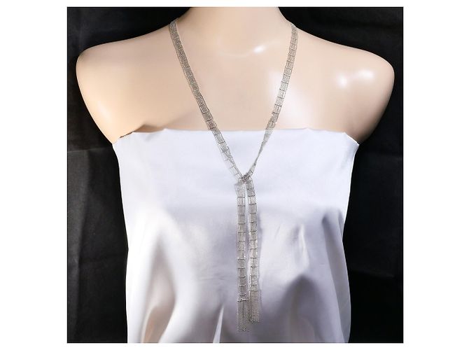 Autre Marque Collar de oro blanco de 18K Dorado - vista 5