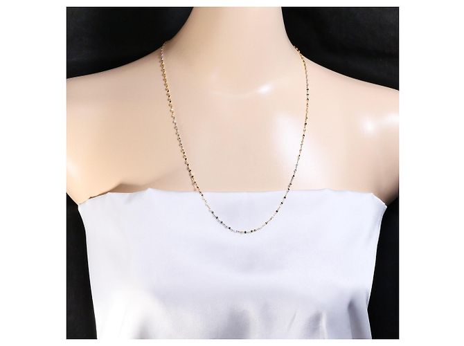 Autre Marque Collana in oro 18K bianco rosa e giallo D'oro - vista 5