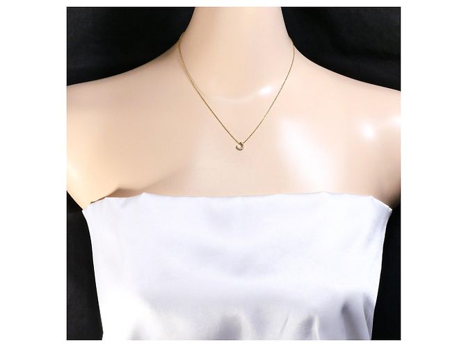 Autre Marque Collana in oro giallo 10K con diamante D'oro - vista 5