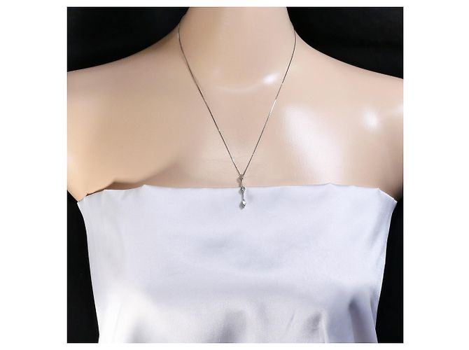 Autre Marque Collana in oro bianco 18K e diamanti D'oro - vista 6