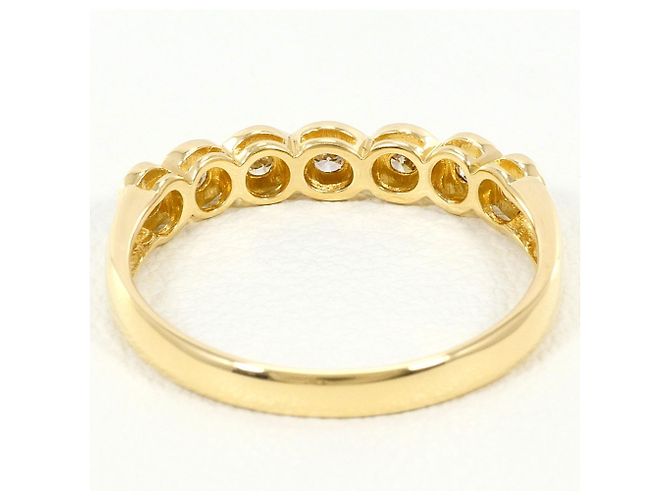 Autre Marque 18K Gelbgold-Ring mit Diamant Golden - Ansicht 3