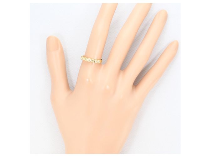 Autre Marque 18K Gelbgold-Ring mit Diamant Golden - Ansicht 6