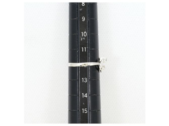 Autre Marque PT900 Platinring mit Diamant - Ansicht 6