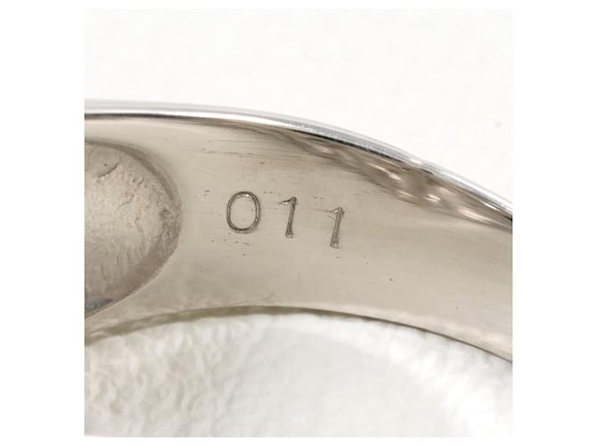 Autre Marque Platinring mit Diamant - Ansicht 5