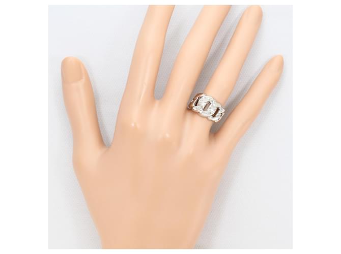 Autre Marque Platinring mit Diamant - Ansicht 7