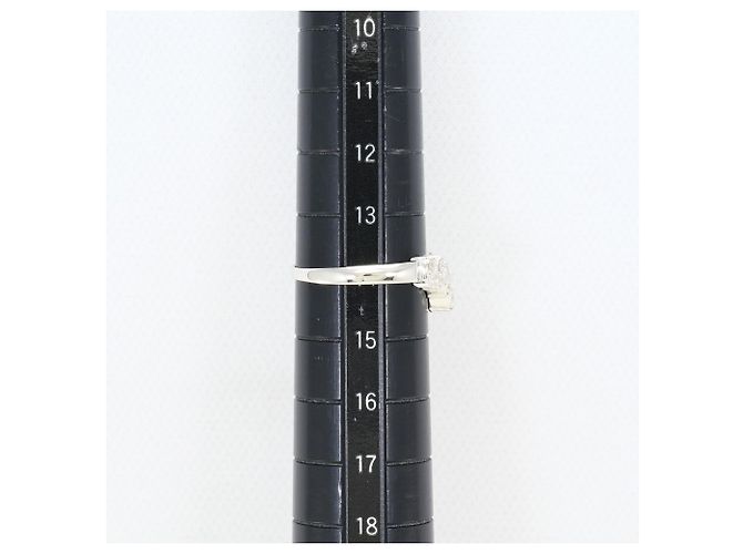 Autre Marque PT900 Platinring mit Diamant - Ansicht 7