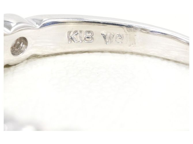 Autre Marque 18K Weißgold Diamantring Golden - Ansicht 5