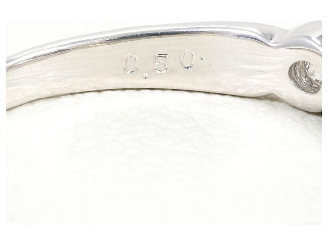 Autre Marque 18K Weißgold Diamantring Golden - Ansicht 6