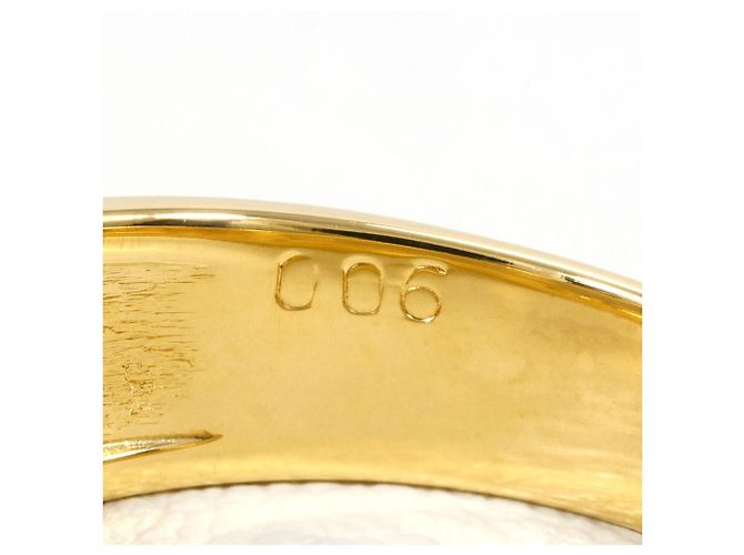 Autre Marque Anello a fascia in platino PT900 e oro giallo 18K D'oro - vista 6