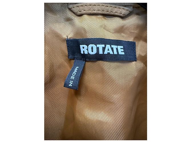 ROTATE Wildleder-Hemd Braun - Ansicht 4