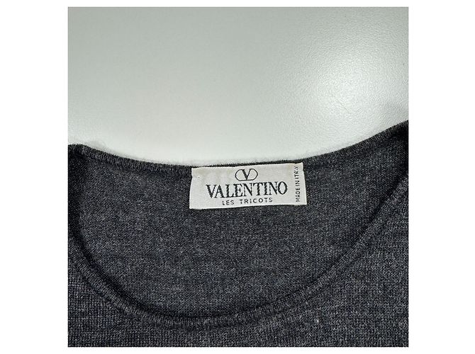 Top sin mangas Les Tricots Valentino Gris - vista 3