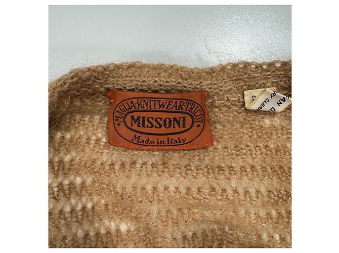 Cárdigan de punto Missoni Castaño - vista 3