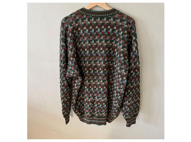Missoni Cardigan Braun Rot Blau Grün - Ansicht 2
