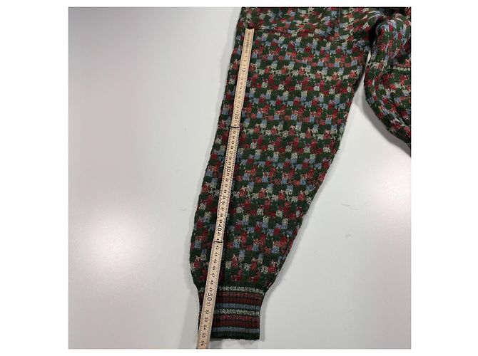 Missoni Cardigan Braun Rot Blau Grün - Ansicht 6