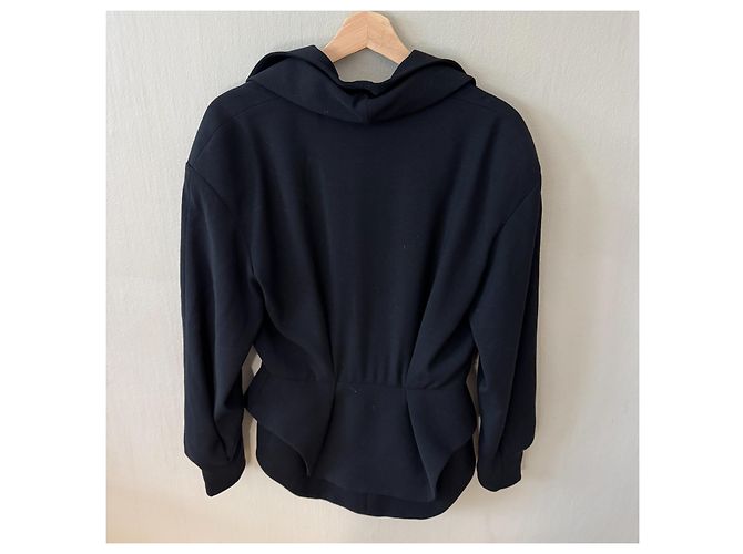 Blazer Thierry Mugler Activ Black de mezcla de lana Negro - vista 2