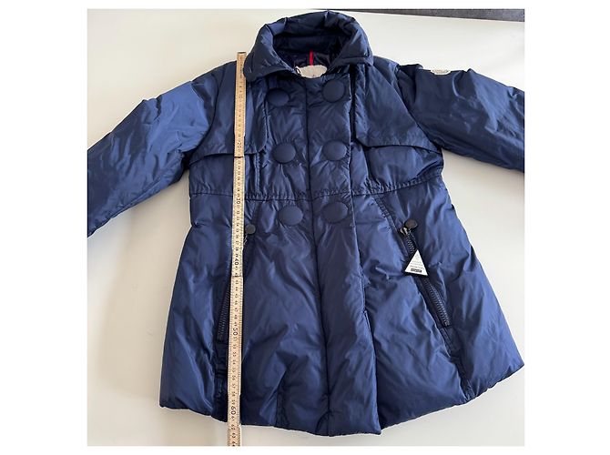 Giacca puffer Moncler blu navy - vista 10