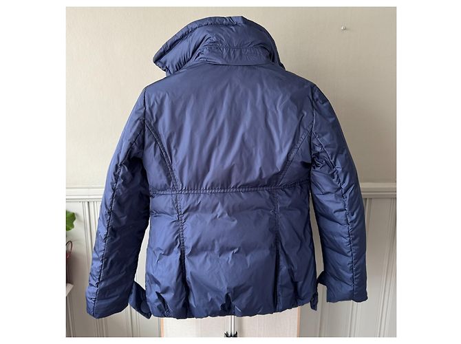 Giacca puffer Moncler blu navy - vista 4