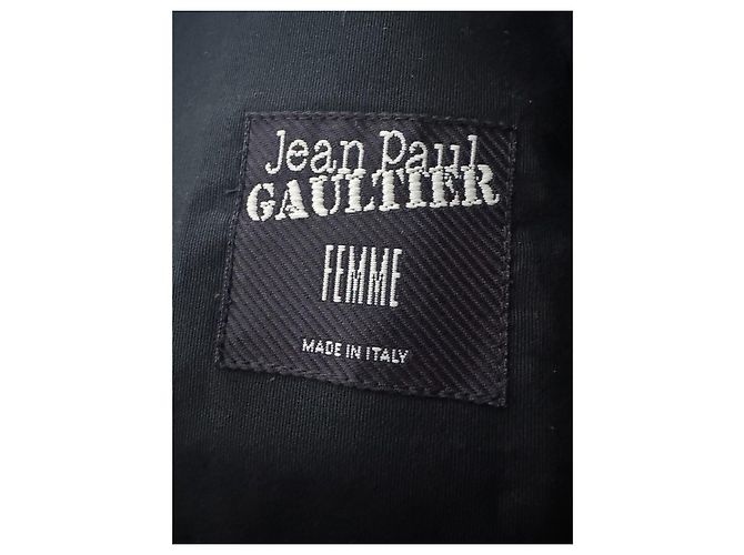 Blazer nero da donna Jean Paul Gaultier - vista 7