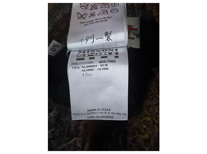 Missoni Sport Reversible Bomberjacke Braun Mehrfarben Grau - Ansicht 10