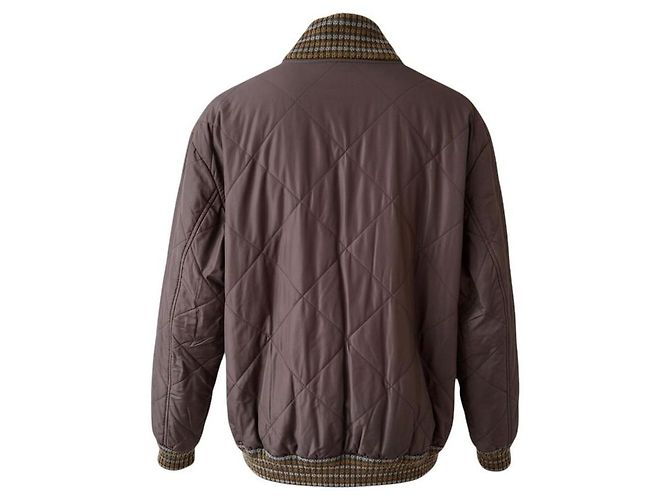 Missoni Sport Reversible Bomberjacke Braun Mehrfarben Grau - Ansicht 4