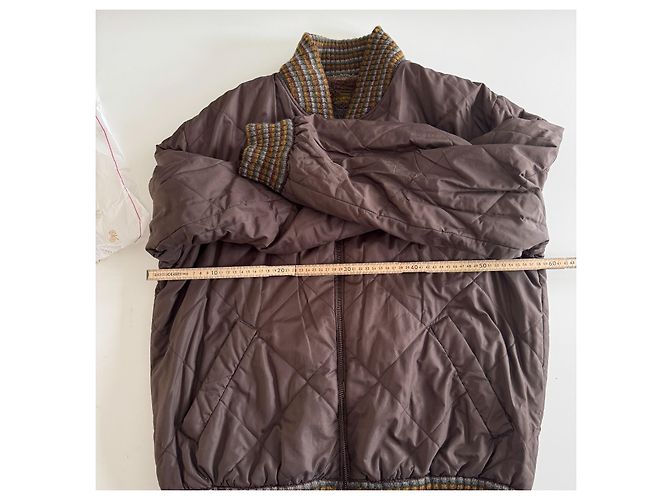 Missoni Sport Reversible Bomberjacke Braun Mehrfarben Grau - Ansicht 5