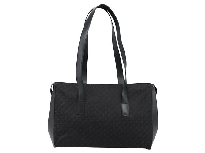 Borsa Tote LOEWE in tela nera e oro Auth ka4789 Nero D'oro - vista 13