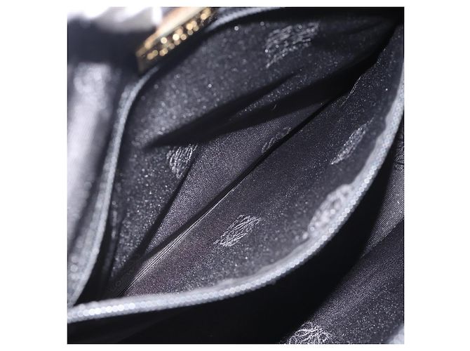 Borsa Tote LOEWE in tela nera e oro Auth ka4789 Nero D'oro - vista 21