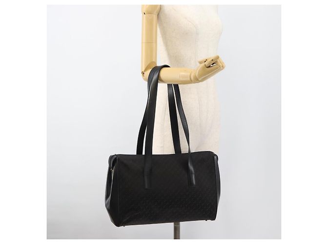 Borsa Tote LOEWE in tela nera e oro Auth ka4789 Nero D'oro - vista 23