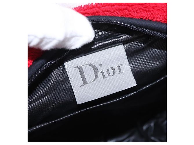 Borsa Christian Dior Pile Red Auth SW2351V Rosso - vista 10