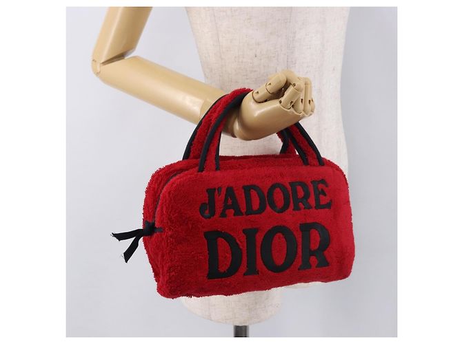 Borsa Christian Dior Pile Red Auth SW2351V Rosso - vista 21