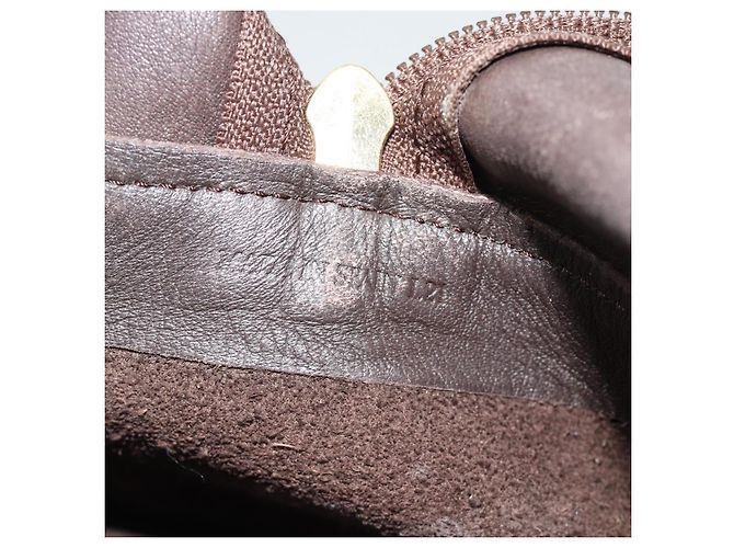 Borsa LOEWE Amazona 30 in scamosciato beige oro Autentica 186835 D'oro - vista 12