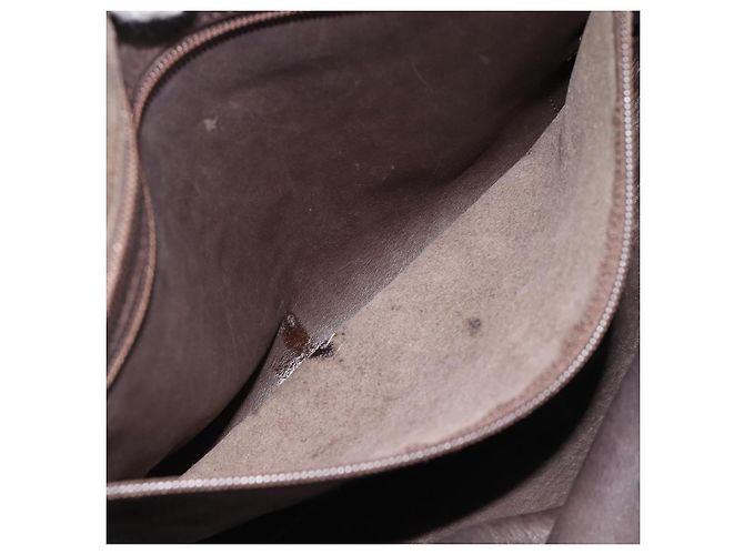 Borsa LOEWE Amazona 30 in scamosciato beige oro Autentica 186835 D'oro - vista 22