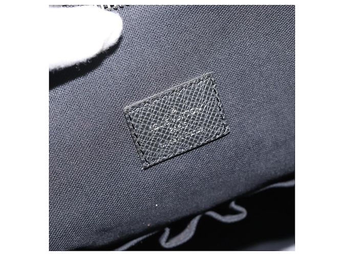 LOUIS VUITTON Borsa a tracolla Taiga Sasha Ardoise M32712 LV Auth ka4817 Grigio - vista 17