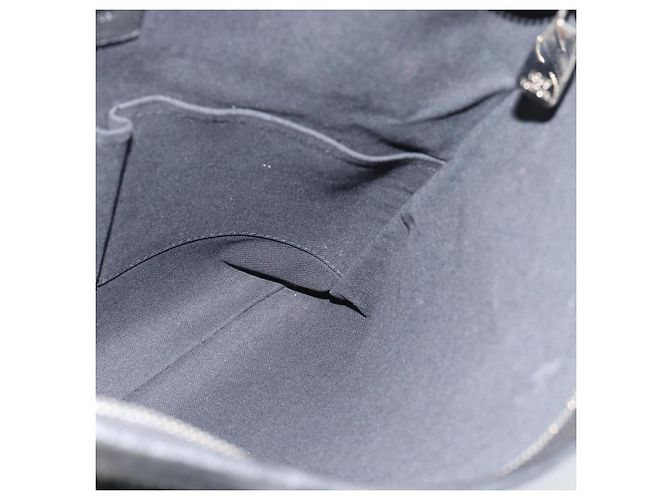 LOUIS VUITTON Borsa a tracolla Taiga Sasha Ardoise M32712 LV Auth ka4817 Grigio - vista 18