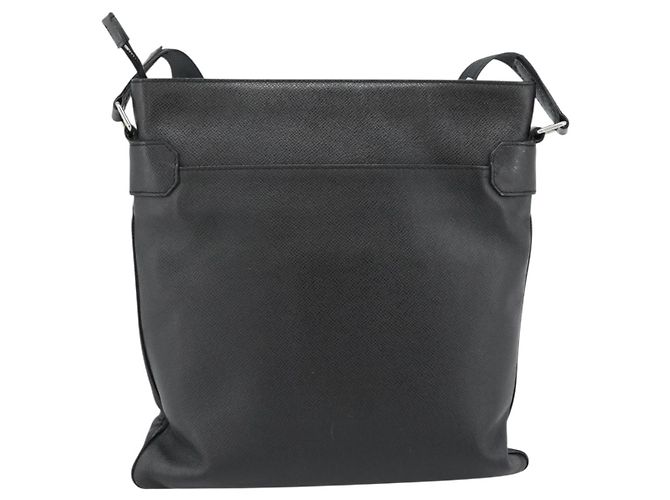 LOUIS VUITTON Borsa a tracolla Taiga Sasha Ardoise M32712 LV Auth ka4817 Grigio - vista 2