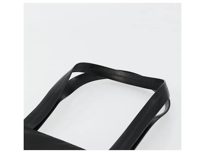 Borsa PRADA in nylon nero argento Auth ka4784A - vista 8