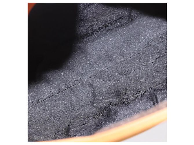 Borsa Salvatore Ferragamo Vala Canvas 2way Arancione Argento Auth BA13480 - vista 11