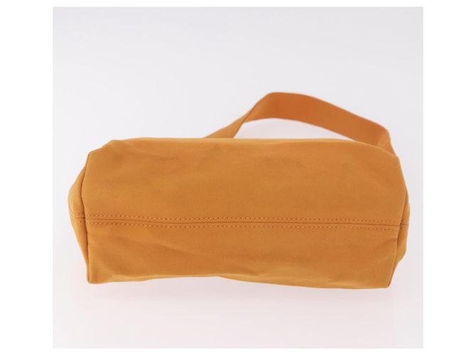 Borsa Salvatore Ferragamo Vala Canvas 2way Arancione Argento Auth BA13480 - vista 6