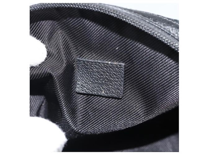 Borsa a mano GUCCI GG Canvas Nera 124542 Auth 185964A Nero - vista 17