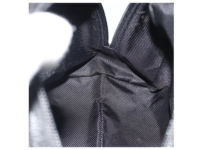 Borsa a mano GUCCI GG Canvas Nera 124542 Auth 185964A Nero - vista 19