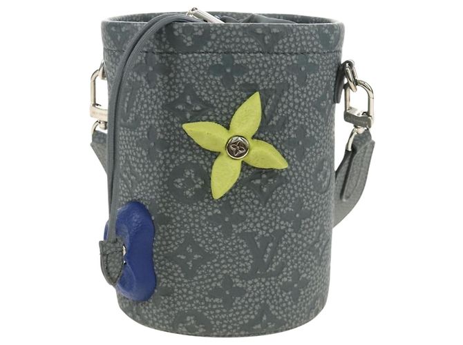 LOUIS VUITTON Taurillon Clemence Climbing Chalk Nano Bag M81572 Auth 185487SAM Marrone - vista 13