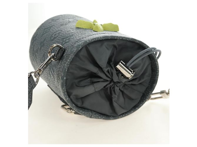 LOUIS VUITTON Taurillon Clemence Climbing Chalk Nano Bag M81572 Auth 185487SAM Marrone - vista 6