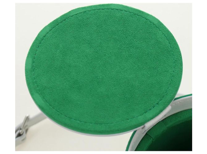 LOUIS VUITTON LV Painted Can Shoulder Bag PVC Leather Green M81592 Auth 184971SM Verde - vista 24